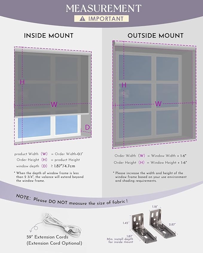 Graywind Smart Roman Shades Compatible with Alexa Google WiFi Hardwired Automatic Blinds with Remote Blackout Plain Fold Soft Roman Window Shades for Windows Doors, Custom Size (Textured Grey)