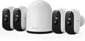 WUUK Security Cameras Wireless Outdoor, Indoor Camera, Home Surveillance System, 2K, No Monthly Fee, Motion Alert, Night Vision, 2.4/5 GHz WiFi, Compatible with Alexa & Google, 4-Camera Kit