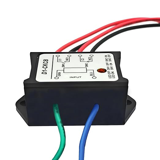 URANT 1NO 1NC 8A Power Relay Module,Suitable for Arduino's 12V Relay Module,Used for Single-Channel Power Switch Control Boards in DIY Electronic Products and Home Automation Projects - D1