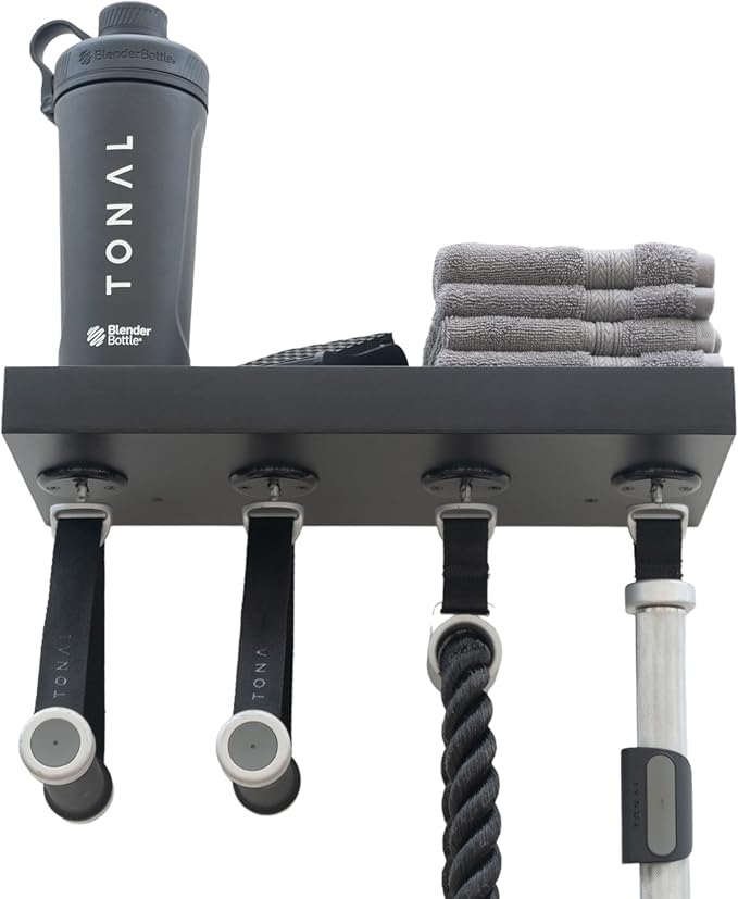 Bendy3D Solutions 16" Tonal Accessory Shelf - (Black, 16" Shelf - 4 Mounts)