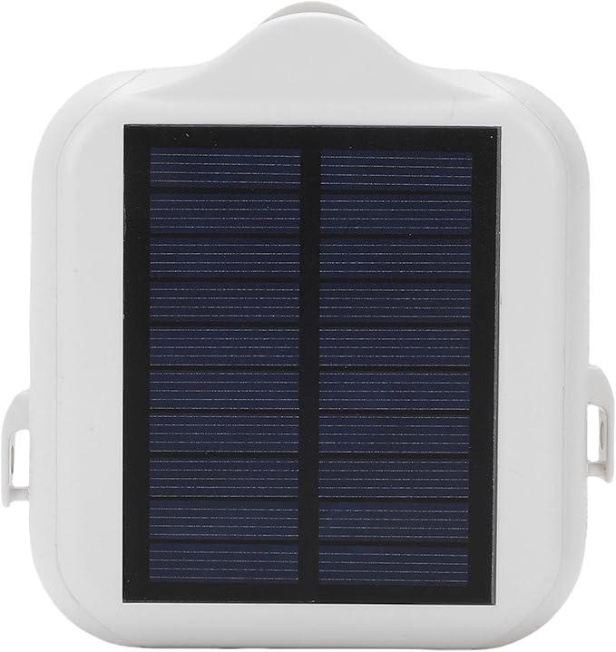 ZIZEV Solar Powered Smart Curtain Motor, APP Remote Control Automatic Curtain Opener Compatible with Roman Rod U Shape I Beam Tracks, with Voice Control for Home
