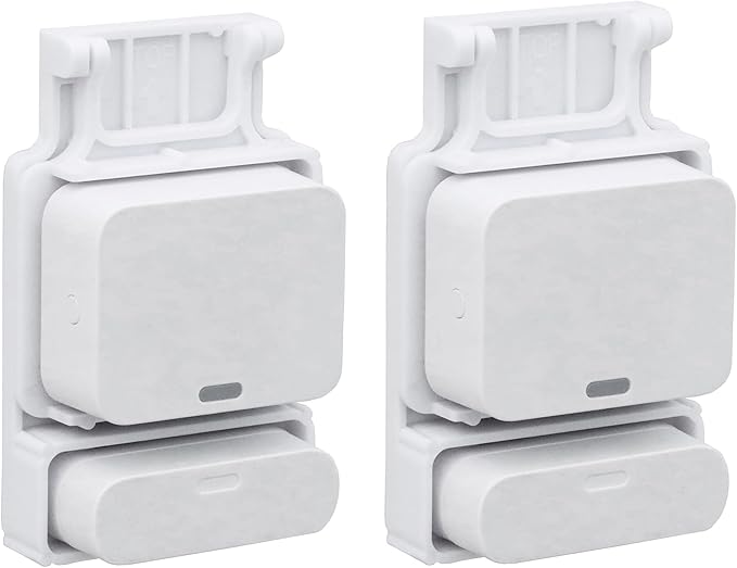 Garage Door Mounting Bracket Compatible with SimpliSafe Entry Sensors – Easy Installation, Reliable Security (2 Pack)
