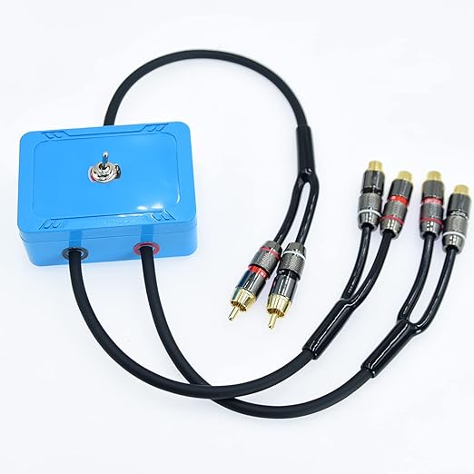 Arklove rca-2rca-Switch-1.5ft-Female