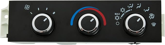 ZAPOSTS AC Heater Climate Control Panel Module Fits for Chevrolet Astro C4500 C5500 Express.Fits for GMC Safari C7500 C4500 C5500 Savana.Replace# 15073274 .Without Heated Mirror Function
