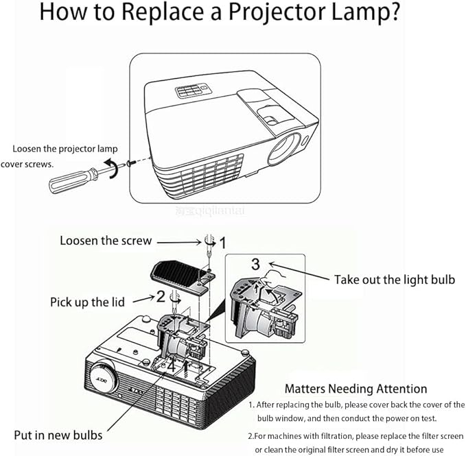 Migokrust Genuine Original V13H010L96 Replacement Projector Lamp/Bulb with Housing for Epson Home Cinema 1060 2100 2150 2200 2250 660 760 760HD 880 Projector-(OEM Bulb Inside)