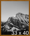 Frame It Easy 33 x 40 Hazel Wood Frame (Derby)