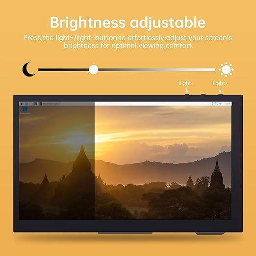 BIGTREETECH Upgrade PITFT50 V2.1 Graphic Smart Display DSI Interface 5 inch LCD Touch Screen Suitable for Raspberry-Pi
