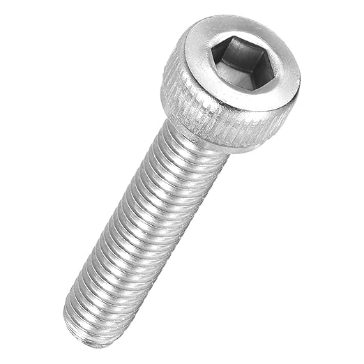 Kozelo 100pcs Socket Head Cap Screws - [M4-0.7 x 20mm] 304 Stainless Steel Allen Socket Drive for Electrical Motor 3D Printing Fan Engine Replacement Use, Silver
