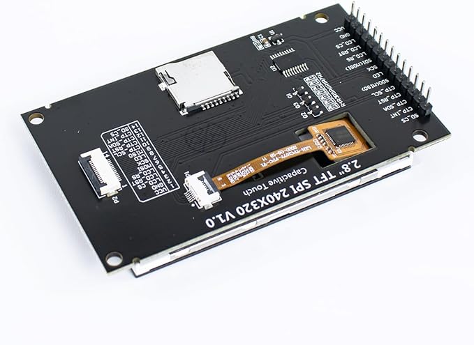 Hosyond 2.8 inch 240x320 IPS Capacitive Touch Screen SPI Serial ILI9341V Driver LCD Display Module for Arduino R3/Mega2560