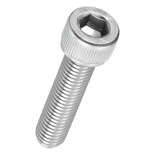 Kozelo 10pcs Socket Head Cap Screws - [M10-1.5 x 40mm] 304 Stainless Steel Allen Socket Drive for Electrical Motor 3D Printing Fan Engine Replacement Use, Silver