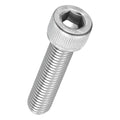 Kozelo 4pcs Socket Head Cap Screws - [M10-1.5 x 45mm] 304 Stainless Steel Allen Socket Drive for Electrical Motor 3D Printing Fan Engine Replacement Use, Silver