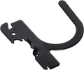 Wall Control 10-UH-003 B Slotted Pegboard U-Hook for Wall Control Pegboard Only, 3", Black