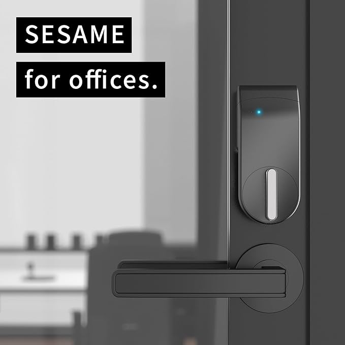 CANDY HOUSE Sesame 5 Pro, Smart Lock, Pro-Level, Bluetooth Electronic Deadbolt, Auto-Lock, Keyless Entry Door Lock for Front Door, Fits Your Existing Deadbolt, for Airbnbs Vacation (White)