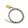 TCELEC TCE-K01HT-2000 K Type Metal Wrapped Durable and High Temperature Resistant Thermocouple Sensor Probe for Oven and Furnace with Temperature Range from 77℉ to 932℉