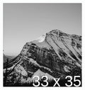 Frame It Easy 33 x 35 White Wood Frame (Derby)