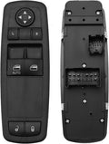 AMICAREP Master Power Window Switch Driver Side Compatible with 2012-2015 Dodge Grand Caravan Ram C/V Chrysler Town&Country 8+8 Pin 2 Door Replaces# 68110870AA 68110870AB