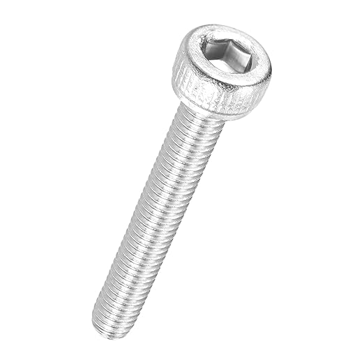 Kozelo 30pcs Socket Head Cap Screws - [M2.5-0.45 x 22mm] 304 Stainless Steel Allen Socket Drive for Electrical Motor 3D Printing Fan Engine Replacement Use, Silver