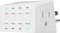 TG 8-Hour Indoor Countdown Plug-in Timer, Timer for Electrical Outlets, 15-30 Min 1-2-4-8 Hour, UL Listed, for Fans or Lights, 1/4 HP, White