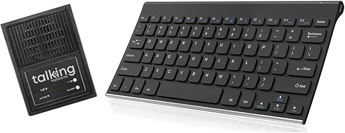 Talking Keyboards The Wireless Standard - AAC Device for Speech Therapy and Assistive Speaking - AAC Communication Device for Non-Verbal Adults, Speech Impaired Individuals, Post-Operative Patient