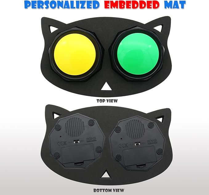 ANLIKY Recordable Button, Dog Training Buttons for Communication, Game Buzzers, Talking Button, Upgraded Version 30 Second Custom Recordable, Easy Button, Material Safety