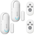 Sanjie Pool Door Alarms for Kids Safety/Home Security/Dementia,4 Working Modes,Wireless Door Open Alarm,Window Alarms Sensors,0-120dB Volume Adjustable,2 Sensors 2 Remote Controls