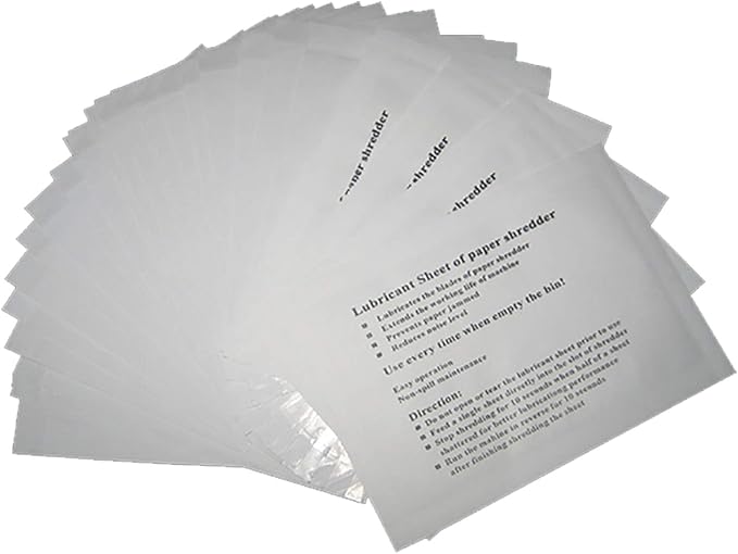 VANRA Shredder Lubricant Sheets (Pack of 24)