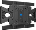 Mounting Dream Ultra Slim TV Wall Mount for 26-75 Inch Television, Full Motion Bracket with Smooth Extension, Swivel and Tilt, 1.38” Thin Low Profile TV Mount Fits 16'' Studs, Up to 400x400mm, 88lbs