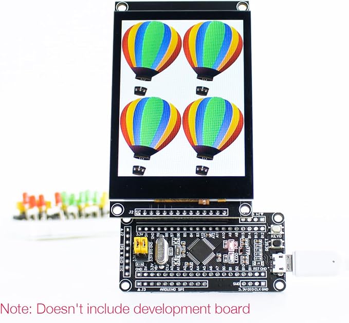 Hosyond 3.2 inch 240x320 IPS Capacitive Touch Screen LCD Module SPI Serial ILI9341V Driver for Arduino R3/Mega2560