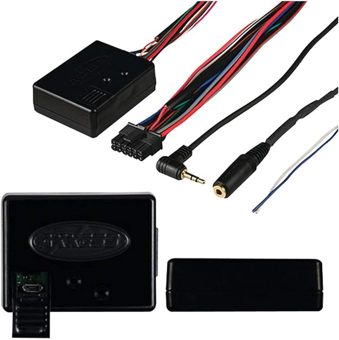 JVC KW-M795BW 6.92" HD Screen Double-DIN Bluetooth USB HDMI Input AM/FM Radio Digital Media Receiver, Steering Wheel Control Interface, Antenna Adapter Compatible Chrysler/Dodge/Jeep/Ford/GM 2002-Up