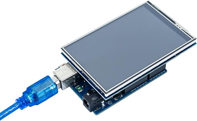 Hosyond 3.5 inch 480X320 TFT Touch Screen Module LCD Display Shield with SD Card Socket Compatible with Arduino R3 Mega2560
