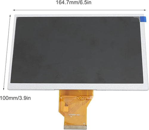 7 Inch LCD Display Module, 800x480 High Resolution TFT LCD Display Screen Module with 50 Pin RGB Interface for Home Appliance, Robots, Industrial Control
