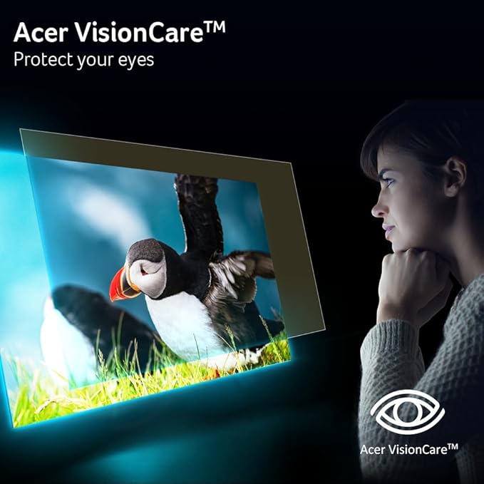Acer SH322Q Hbih 31.5" Full HD (1920 x 1080) Ultra-Thin Gaming Office Monitor | Adaptive-Sync Support (FreeSync Compatible) | Up to 100Hz Refresh | 1ms (VRB) | Adjustable Stand | HDMI & VGA Ports