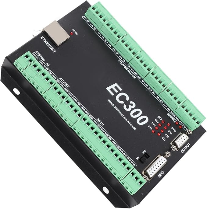 300 KHz Ethernet Motion Controller 6 Axis CNC Motion Control Board 24 VDC EC300 USB Control for Stepping Motor (3 Axes)