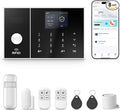Security Systems for House,Wireless Alarm System with WiFi+GSM/4G,App Alerts & Auto Alarm Dial,Door/Window Alarms Motion Sensors Remote Control,Smart Life Tuya APP,NO Monthly Fees