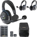 Eartec UL312 Ultralite-HD 3-Person Full Duplex Wireless Intercom Headset Communication System, Single and Dual Ear Headsets, Up to 1000ft Range, U.S. Company