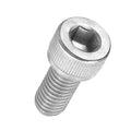 Kozelo 10pcs Socket Head Cap Screws - [M8-1.25 x 20mm] 304 Stainless Steel Allen Socket Drive for Electrical Motor 3D Printing Fan Engine Replacement Use, Silver