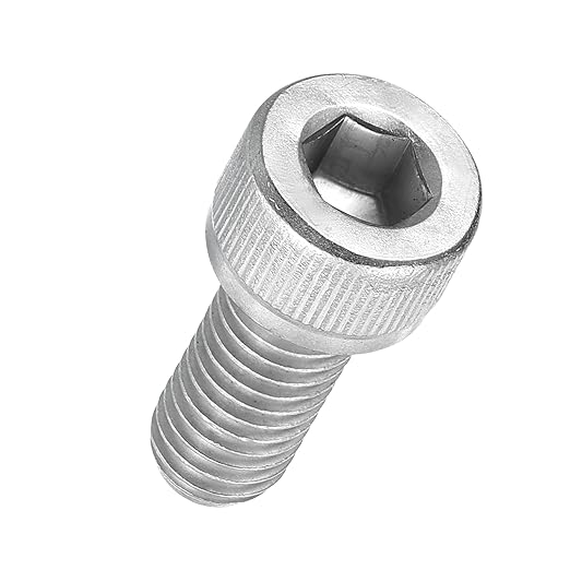 Kozelo 25pcs Socket Head Cap Screws - [M8-1.25 x 20mm] 304 Stainless Steel Allen Socket Drive for Electrical Motor 3D Printing Fan Engine Replacement Use, Silver