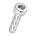 Kozelo 30pcs Socket Head Cap Screws - [M5-0.8 x 18mm] 304 Stainless Steel Allen Socket Drive for Electrical Motor 3D Printing Fan Engine Replacement Use, Silver