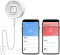Virtue Sensor Water Alarm Leak Detector, Water Leak Detector with Cable, 100dB Adjustable Sound Alarm & Real-Time App Alerts WiFi Water Sensor for Home, Kitchen, Bathroom, Warehouse