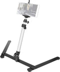 ChromLives Photo Copy Stand Pico Projector Stand with Phone Clamp Overhead Phone Mount Smartphone Compatible Tripod