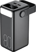 Portable Charger 80000mAh Power Bank, 22.5W Fast Charging USB C Battery Pack, 3 Outputs, LED Display & LED Light, External Huge Capacity Cell Phone Battery Bank for iPhone 17/16/15, Samsung, iPad, etc