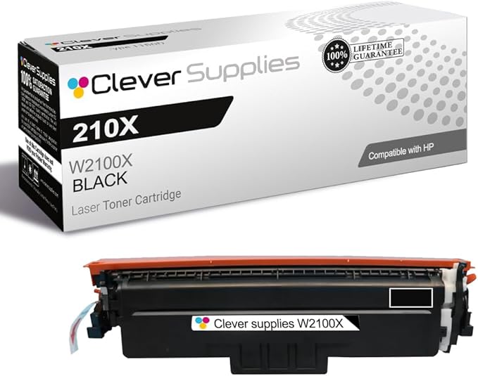 CS Replacement Compatible with HP 4301fdwe Toner Cartridge W2100X to use with Color Pro 4201dn 4201dne 4201dw 4201dwe MFP 4301dw MFP 4301fdwe (Black, 1-Pack)