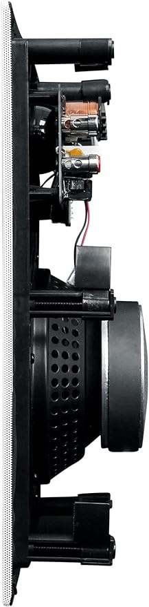 Rockville Pair WA658 240W in-Wall Speakers, 6.5" Kevlar Woofer, Silk Dome Tweeter, Magnetic Grilles, 3-Position Tweeter Control, 8-Ohm, for Home Theater & Whole-House Audio