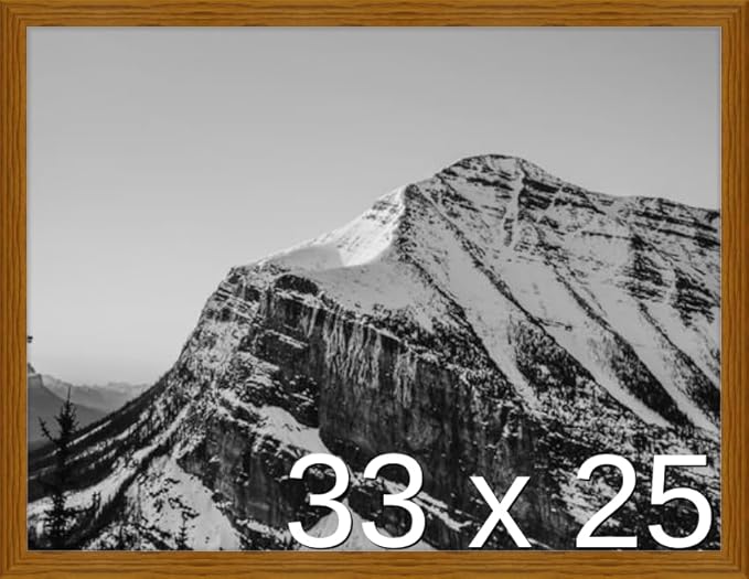 Frame It Easy 33 x 25 Hazel Wood Frame (Derby)