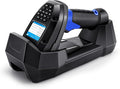 1D 2D Barcode Scanner Wireless, JRHC Portable Inventory Scanner & Data Collector Data Terminal PDT Inventory Device with Long Transmission Distance 2.4G Wireless Bar Code Reader with 2" LCD Screen