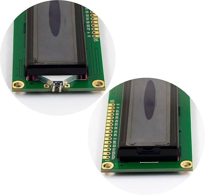 naughtystarts 2pcs 1602A LCD Display Module DC 5V 16x2 Character HD44780 Controller LCM Blue Blacklight for Arduino, Raspberry Pi Pico