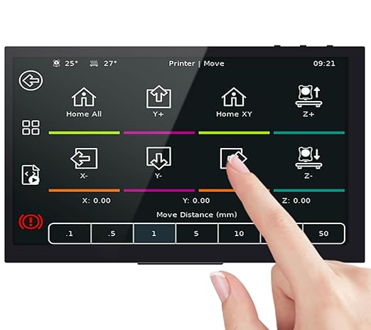 BIGTREETECH Upgrade PITFT50 V2.1 Graphic Smart Display DSI Interface 5 inch LCD Touch Screen Suitable for Raspberry-Pi