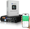 ECO-WORTHY Home Power Station Backup Power,5120Wh LiFePO4 Battery Support Communication,Bluetooth and WiFi,AC 5000W Inverter,1Hr/2.5Hr Fast Charge,for Home Backup,Emergency,Solar System Components