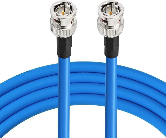Superbat SDI Cable Long 75 Ohm BNC Cable 3G/6G/12G (Belden 1694A)，1-300FT, Support HD-SDI/3G-SDI/6G-SDI/4K/8K Video,Precision SDI Camera Wire (1Pcs)