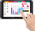 ELECROW 5 Inch Mini Touchscreen Monitor, TN Capacitive 5-Point Touch Screen 800×480 HD LCD Display Compatible with Raspberry Pi 5/4/4B/3B+/3B/B+, PC, Laptop, Driver-Free